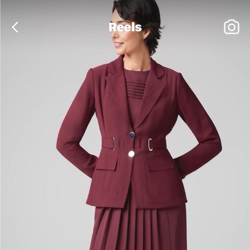 Carlisle Collection Luxe Tribute Blazer. U.S. Size 4 Oversized. NWT. MSRP $725